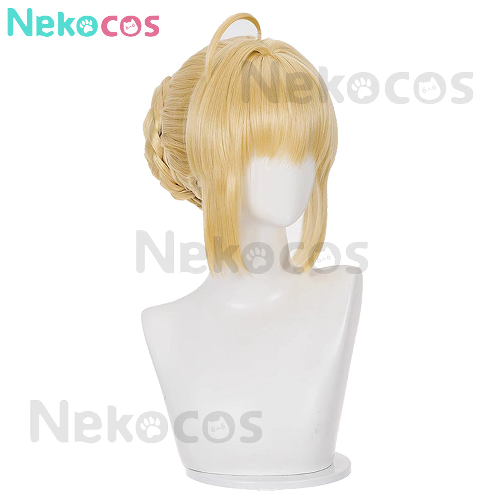 【Nekocos】Game Honkai: Star Rail x Fate Series Cosplay Saber Cosplay Wig | In Stock