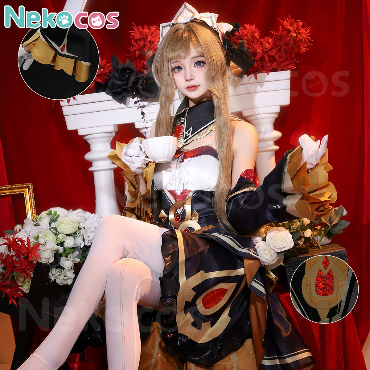 Genshin Impact Sandrone Cosplay Costume