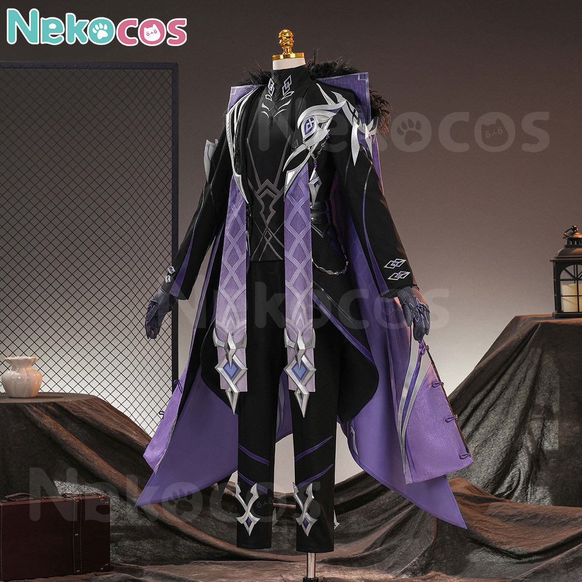 Genshin Impact Pantalone Cosplay Costume - Premium EditionCostume,Game,Genshin Impact