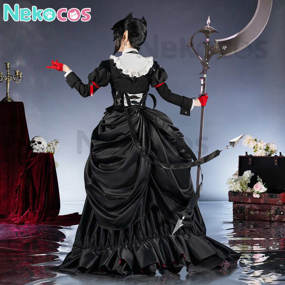 【Nekocos】Game Arknights Cosplay Entelechia Cosplay Costume Premium Edition | In Stock