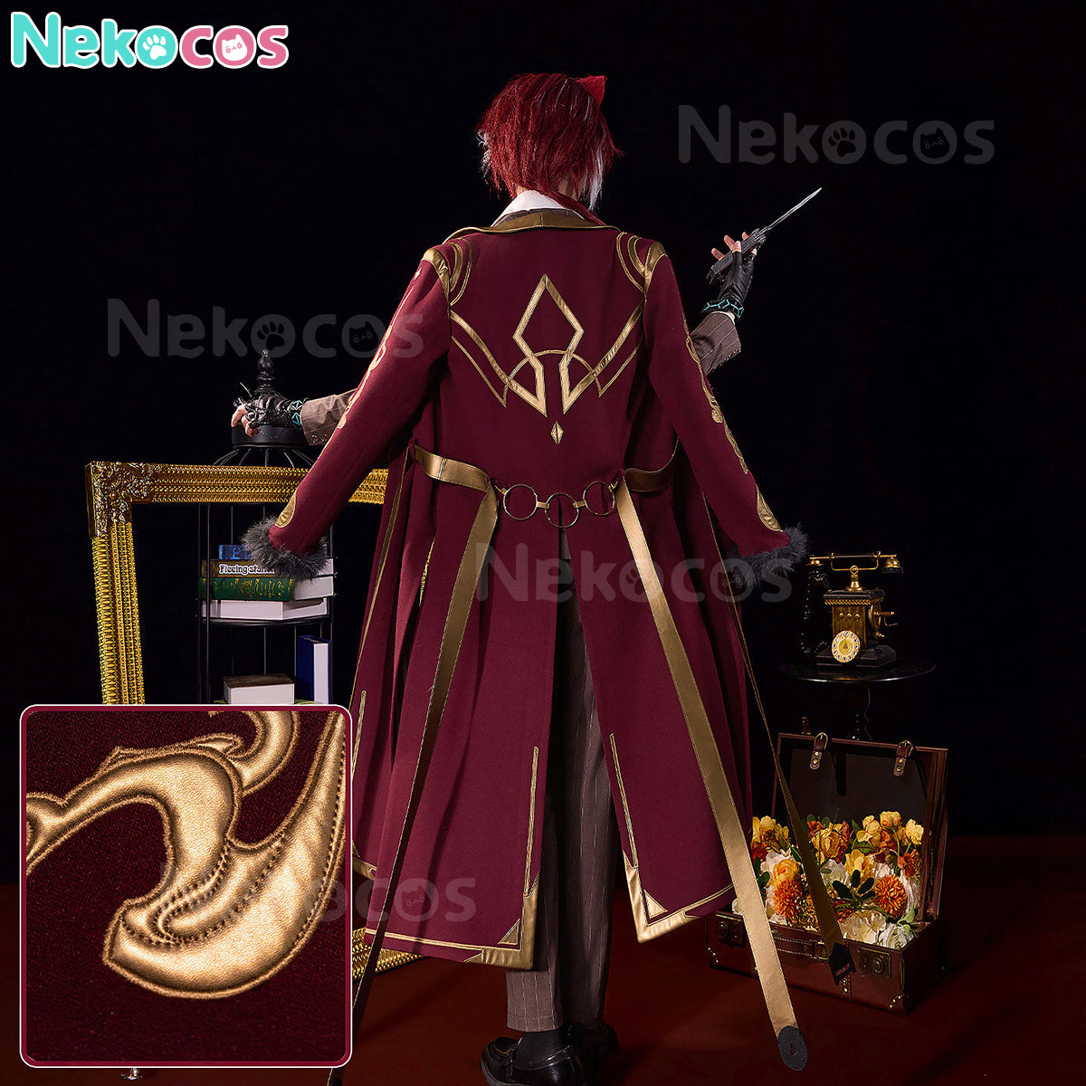 Arknights Demetri Certaldo Cosplay Costume - Premium EditionArknights,Costume,Game