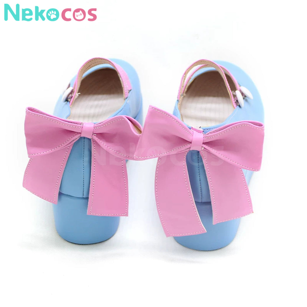Hatsune Miku Snow Miku Cosplay Shoes - Custom HandmadeHatsune Miku,Shoes,Vocaloid