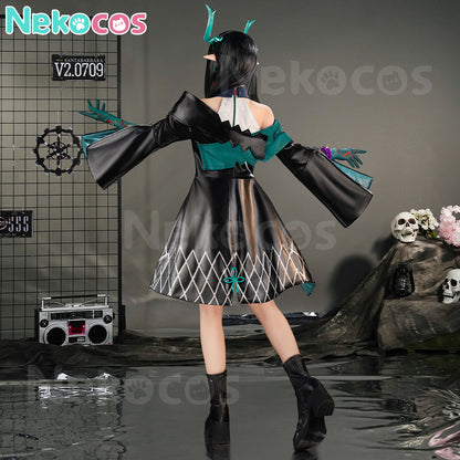 【Nekocos】Game Arknights Cosplay Dusk Cosplay Costume Premium Edition | In Stock