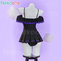 Kuromi Swimsuit Cosplay Costume | Custom-Tailored PerfectionAnime,Costume,Onegai My Melody