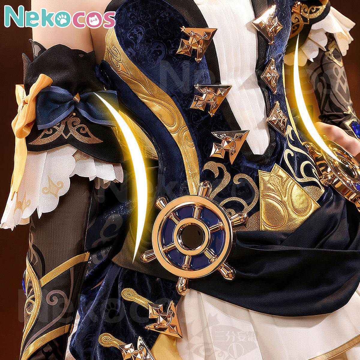 Genshin Impact Navia Cosplay Costume - Premium Custom EditionCostume,Game,Genshin Impact