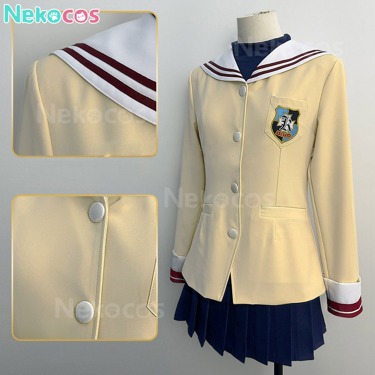 Clannad Nagisa Furukawa Cosplay Costume