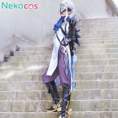 Genshin Impact Il Dottore Cosplay Costume - Premium EditionCostume,Game,Genshin Impact