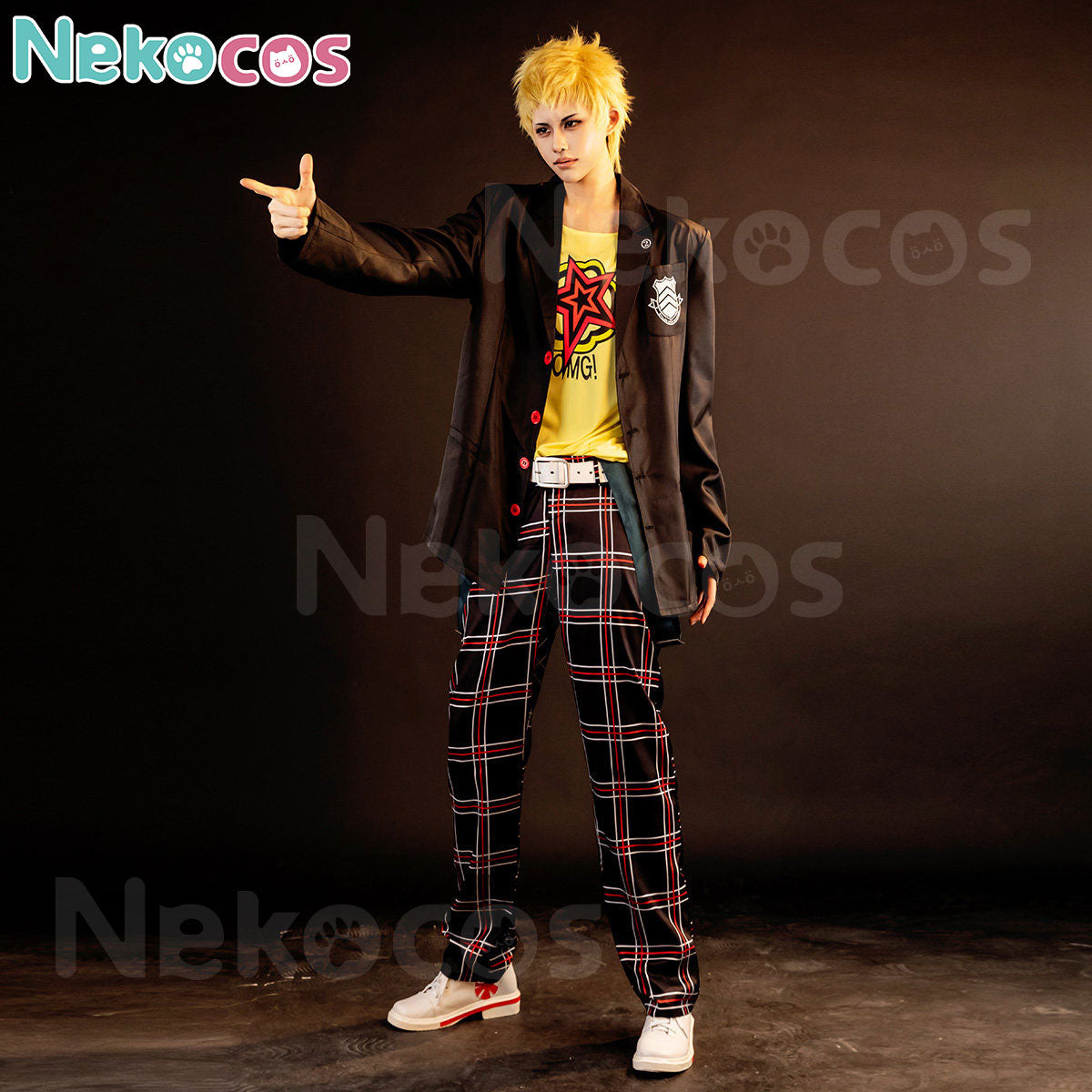 Ryuji Sakamoto Cosplay Costume - Premium Custom EditionCostume,Game,Persona