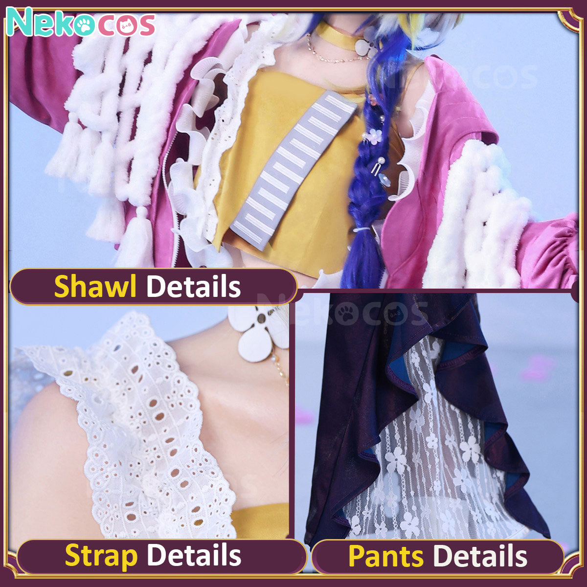 Arknights Shu Cosplay Costume - In Stock Now!Arknights,Costume,Game