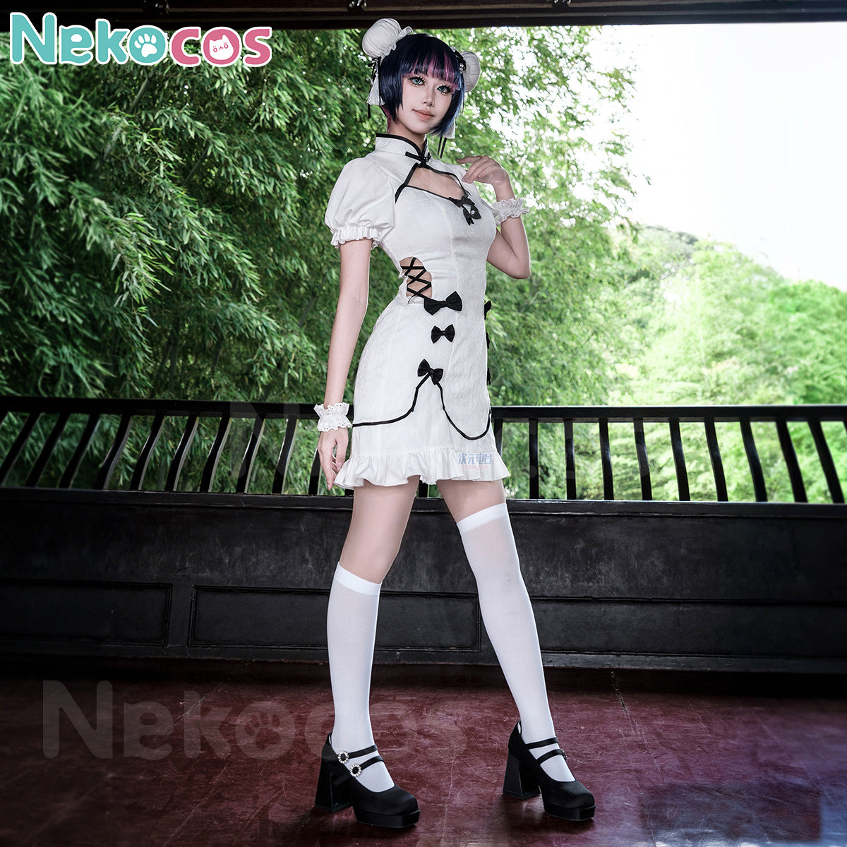 Custom Anime Cosplay Stockings - Anarchy Chinese-Style CostumeAnime,Costume,Panty & Stocking with Garterbelt