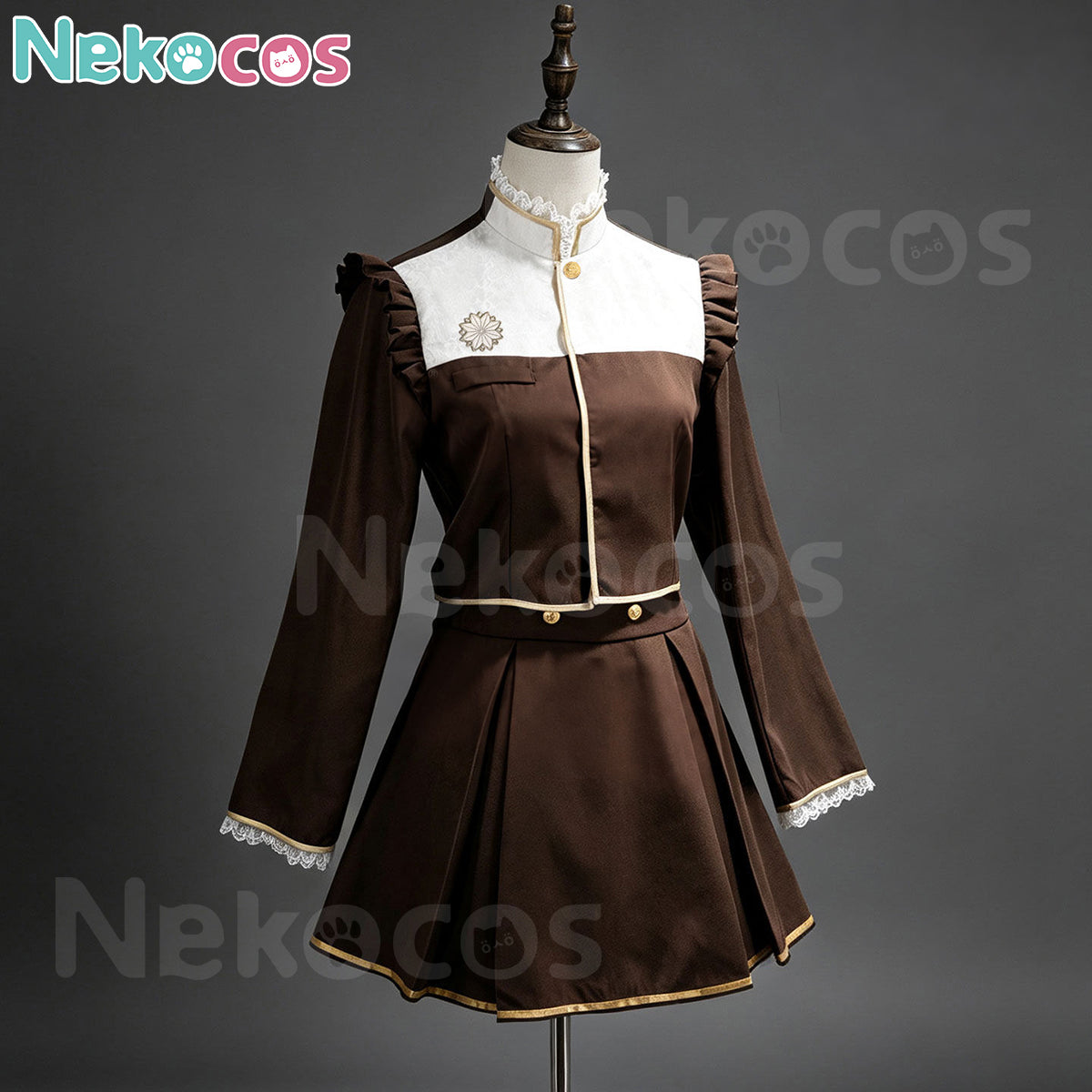 Anime School Uniform Cosplay Costume - Minetsuki Ritsu & ViolaAnime,BanG Dream!,Costume
