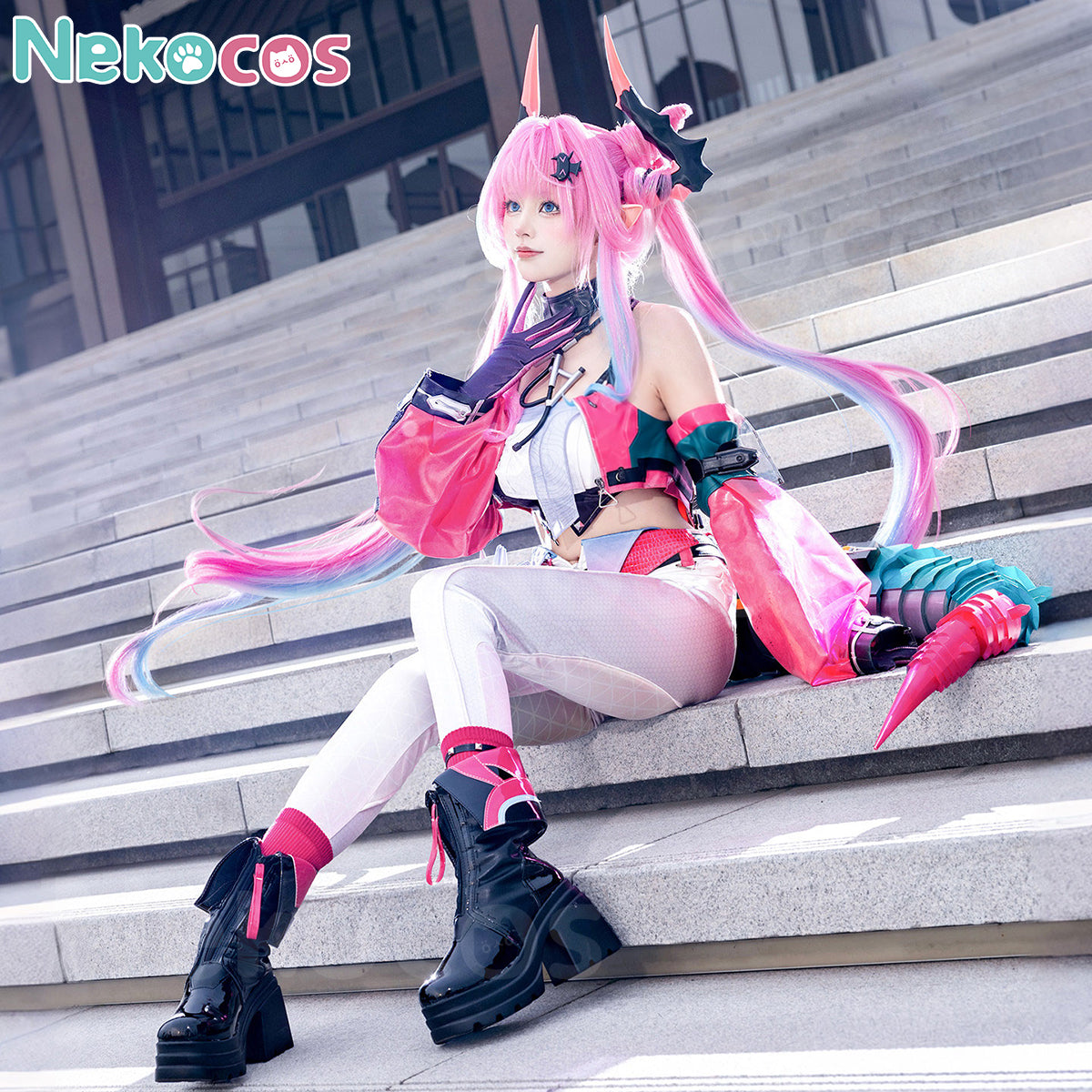 Yvonne Arknights Cosplay Costume Premium Edition