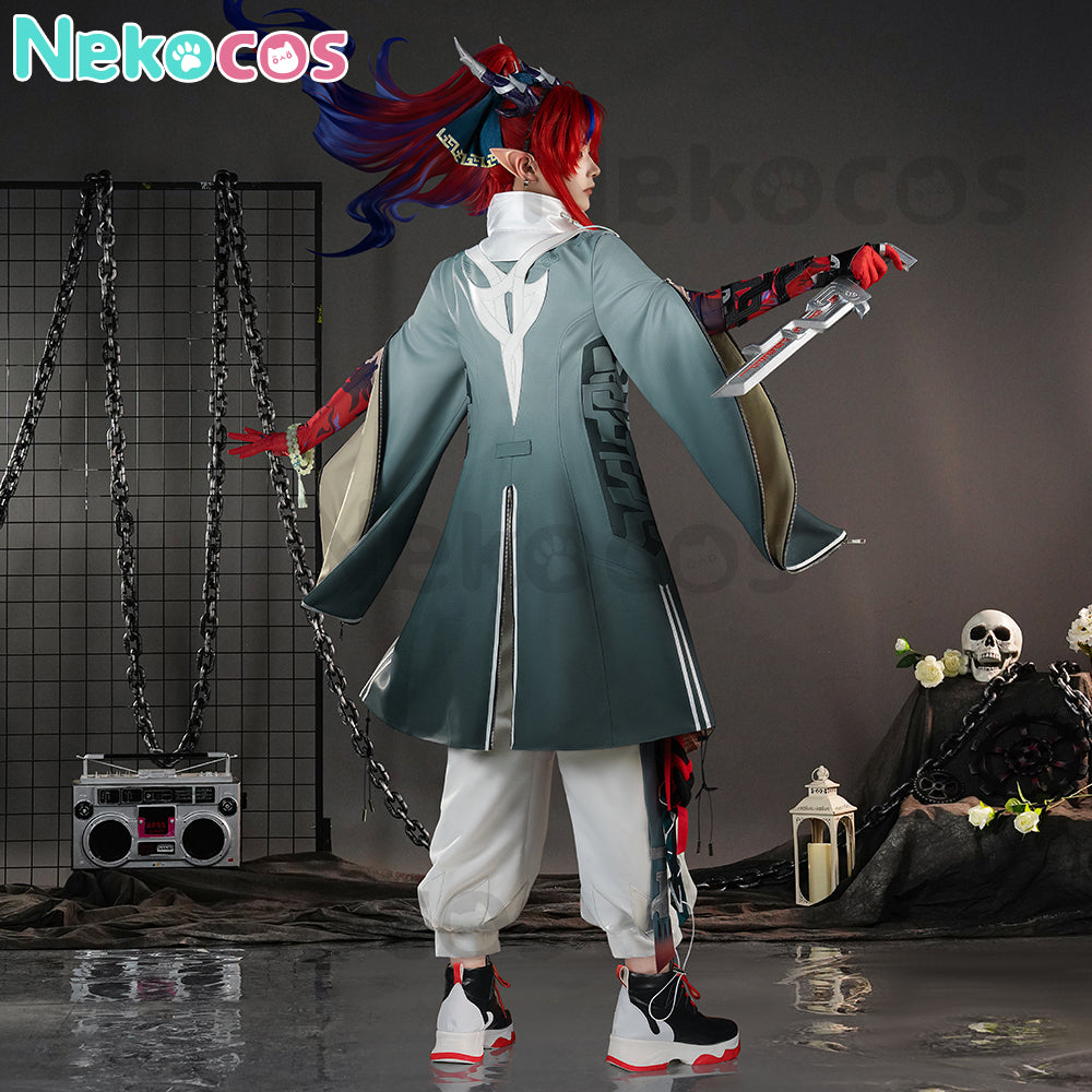 【Nekocos】Game Arknights Cosplay Yu Cosplay Costume Premium Edition | In Stock