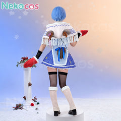 Anime Christmas Cosplay Costume | Nekocos Rem & RamAnime,Costume,Re Zero