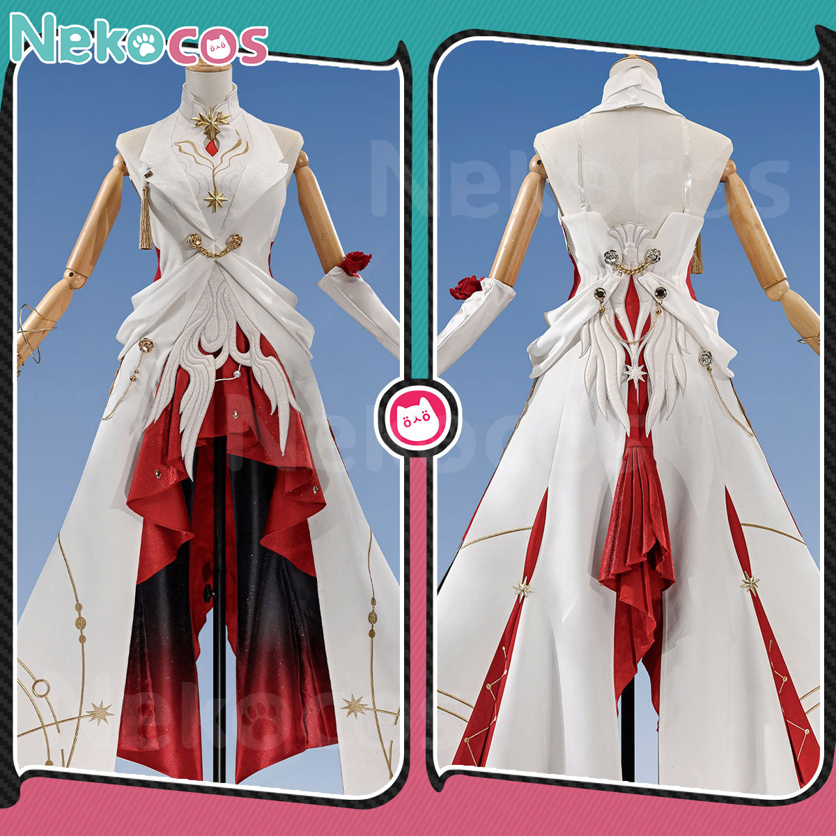 Honkai Star Rail Himeko Cosplay Costume - Premium EditionCostume,Game,Honkai: Star Rail