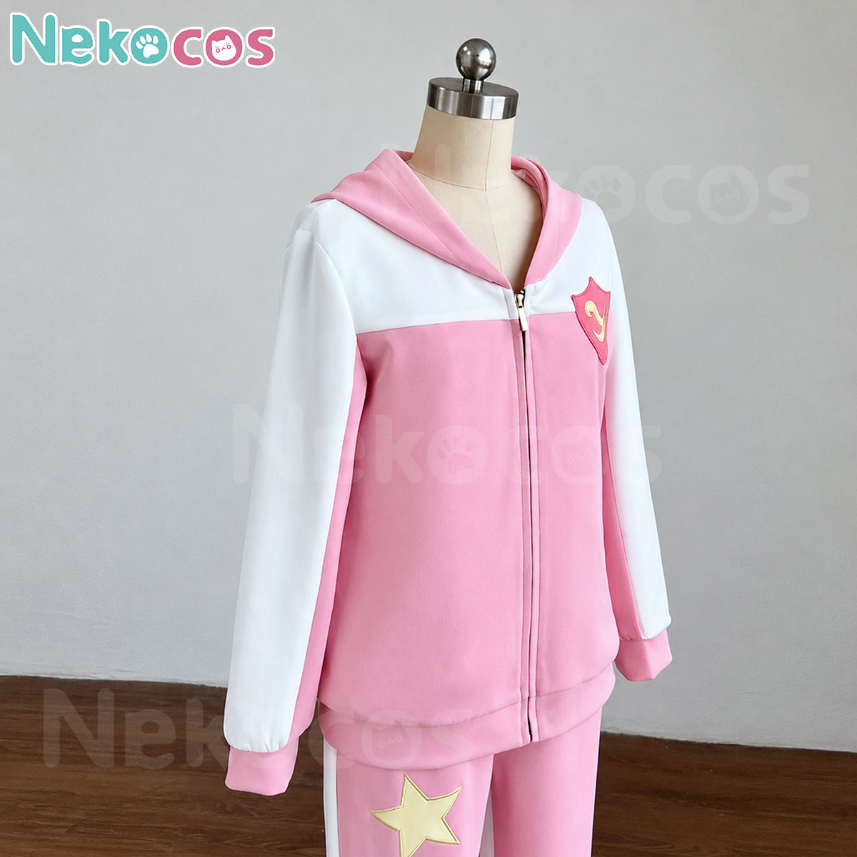 Nijino Yume Pink Tracksuit Cosplay Costume - Custom TailoredAikatsu!,Anime,Costume