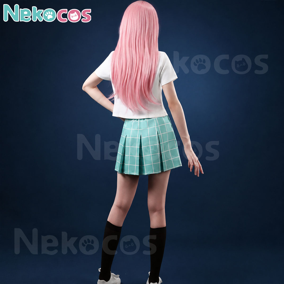 Anime Cosplay High School Skirt Set Costume