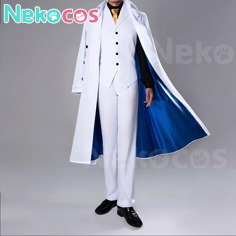 【Nekocos】Anime Bungo Stray Dogs Cosplay Dazai Osamu Theater Version Cosplay Costume Premium Edition | Custom-Tailor