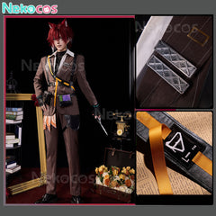 Arknights Demetri Certaldo Cosplay Costume - Premium EditionArknights,Costume,Game