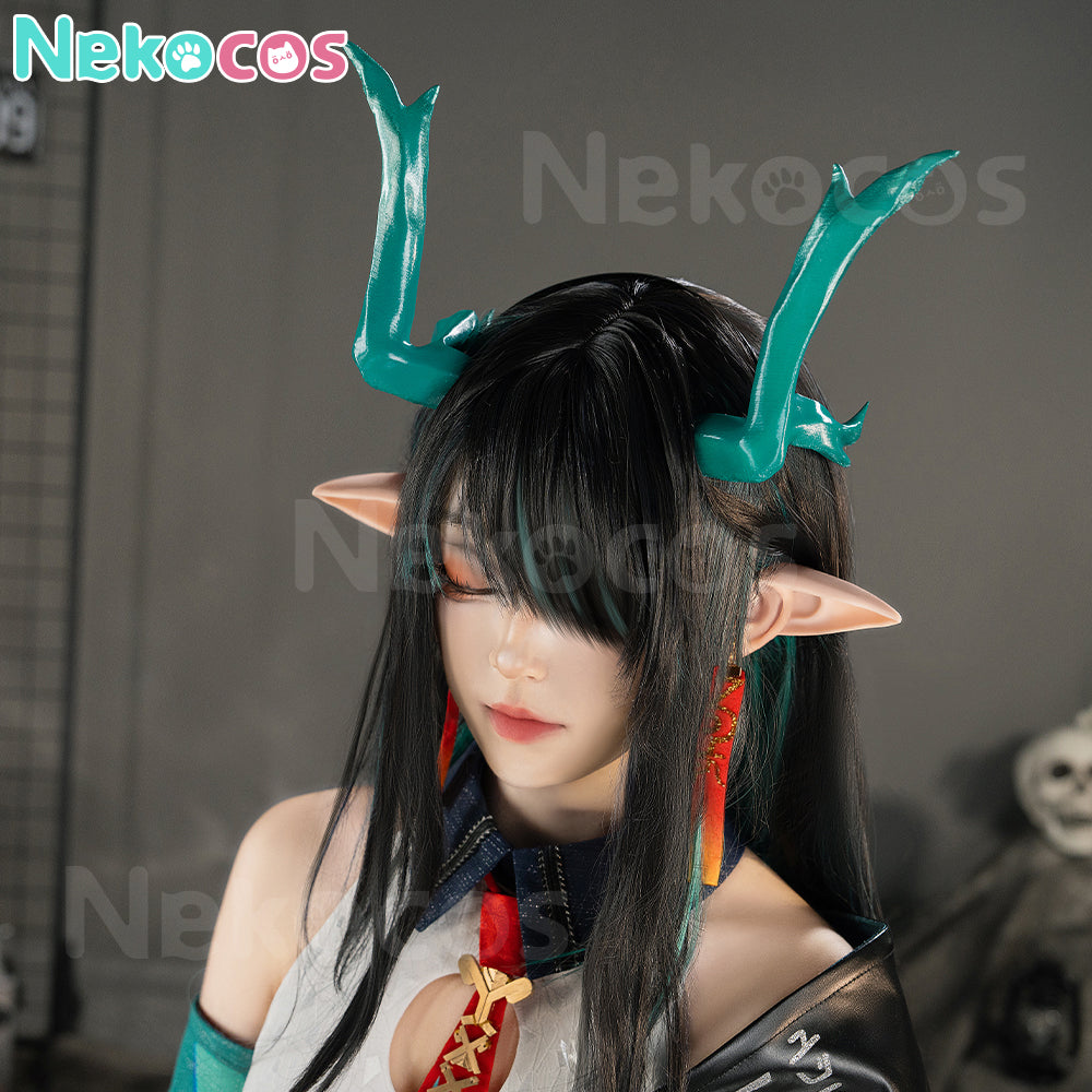 【Nekocos】Game Arknights Cosplay Dusk Cosplay Costume Premium Edition