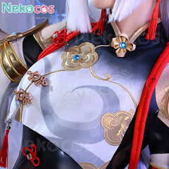Genshin Impact Shenhe Cosplay Costume - Premium EditionCostume,Game,Genshin Impact