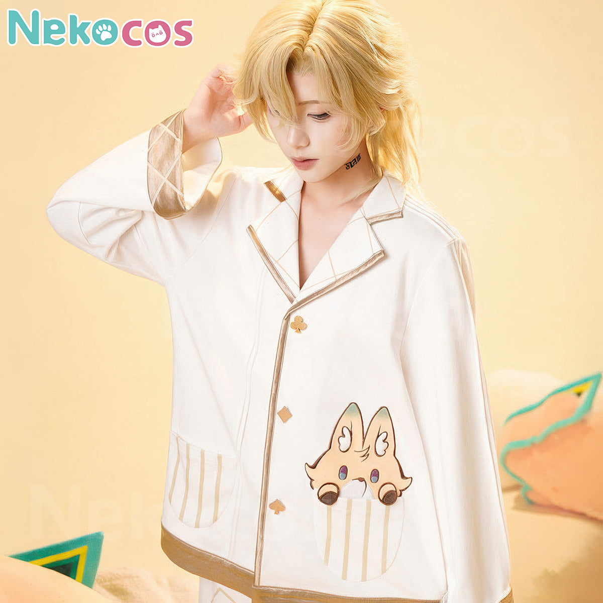 Honkai Star Rail Aventurine Cosplay Pajamas - In StockCostume,Game,Honkai: Star Rail