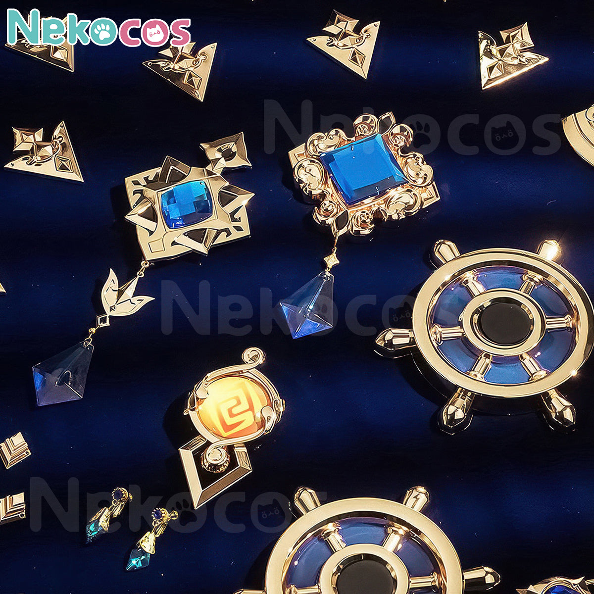 Genshin Impact Navia Cosplay Costume - Premium Custom EditionCostume,Game,Genshin Impact