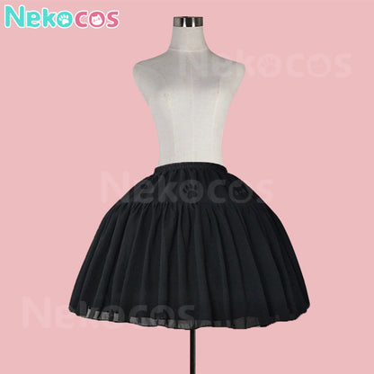 【Nekocos】Cosplay Petticoat Halloween Christmas Fishbone Violence White Petticoat Cosplay Costume | In Stock