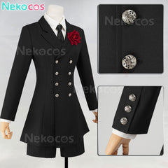 Ciel Phantomhive Funeral Cosplay Costume - In Stock NowAnime,Black Butler,Costume
