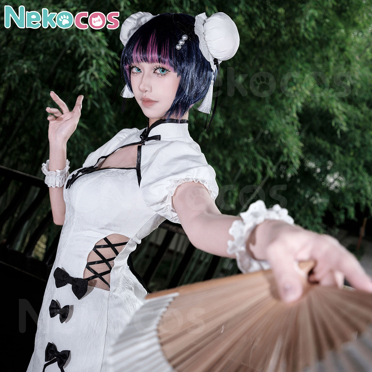 Custom Anime Cosplay Stockings - Anarchy Chinese-Style CostumeAnime,Costume,Panty & Stocking with Garterbelt
