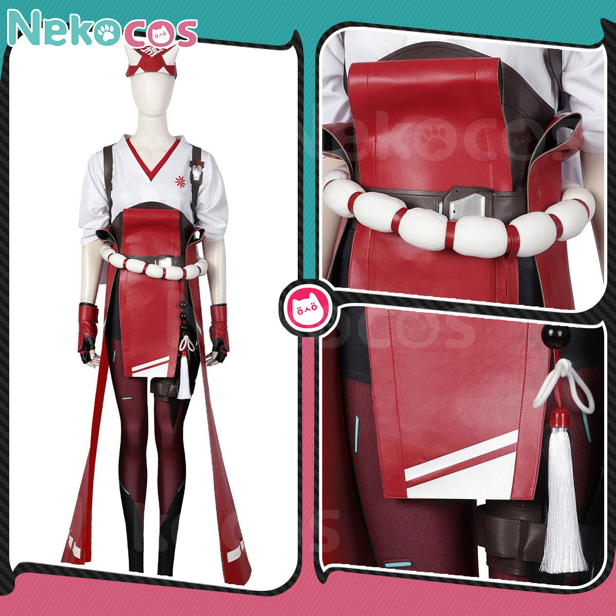 Kiriko Kamori Cosplay Costume Premium Edition - Custom TailoredCostume,Game,Overwatch