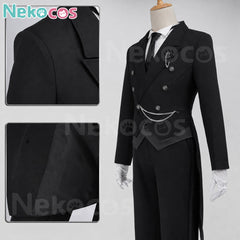 Sebastian Michaelis Cosplay Costume - Shop Now In StockAnime,Black Butler,Costume