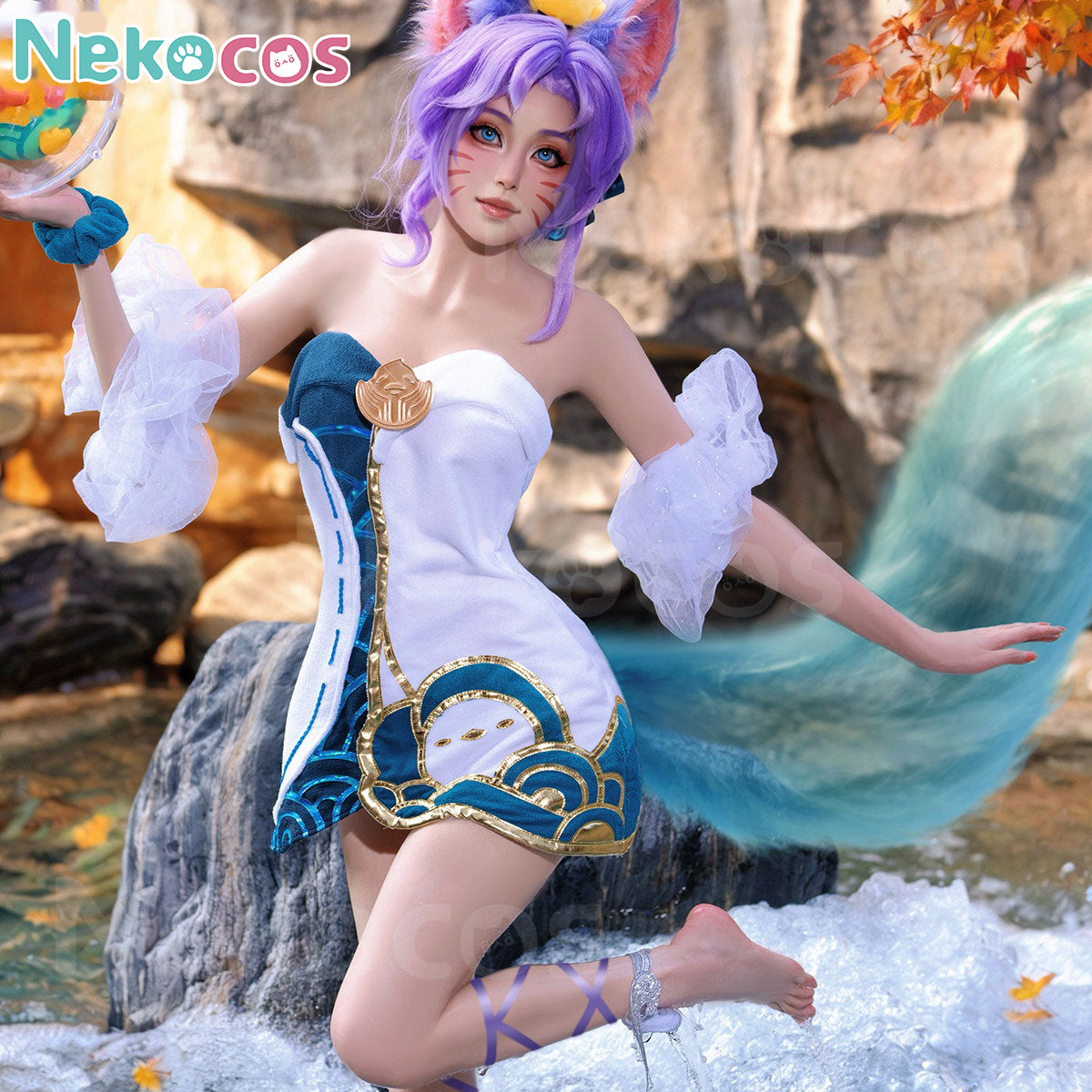 Ahri Cosplay Costume Custom-Tailored - Shop NowCostume,Game,League of Legends