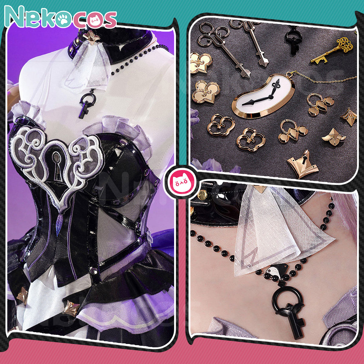 Honkai Star Rail Herta Cosplay Costume - Premium EditionCostume,Game,Honkai: Star Rail