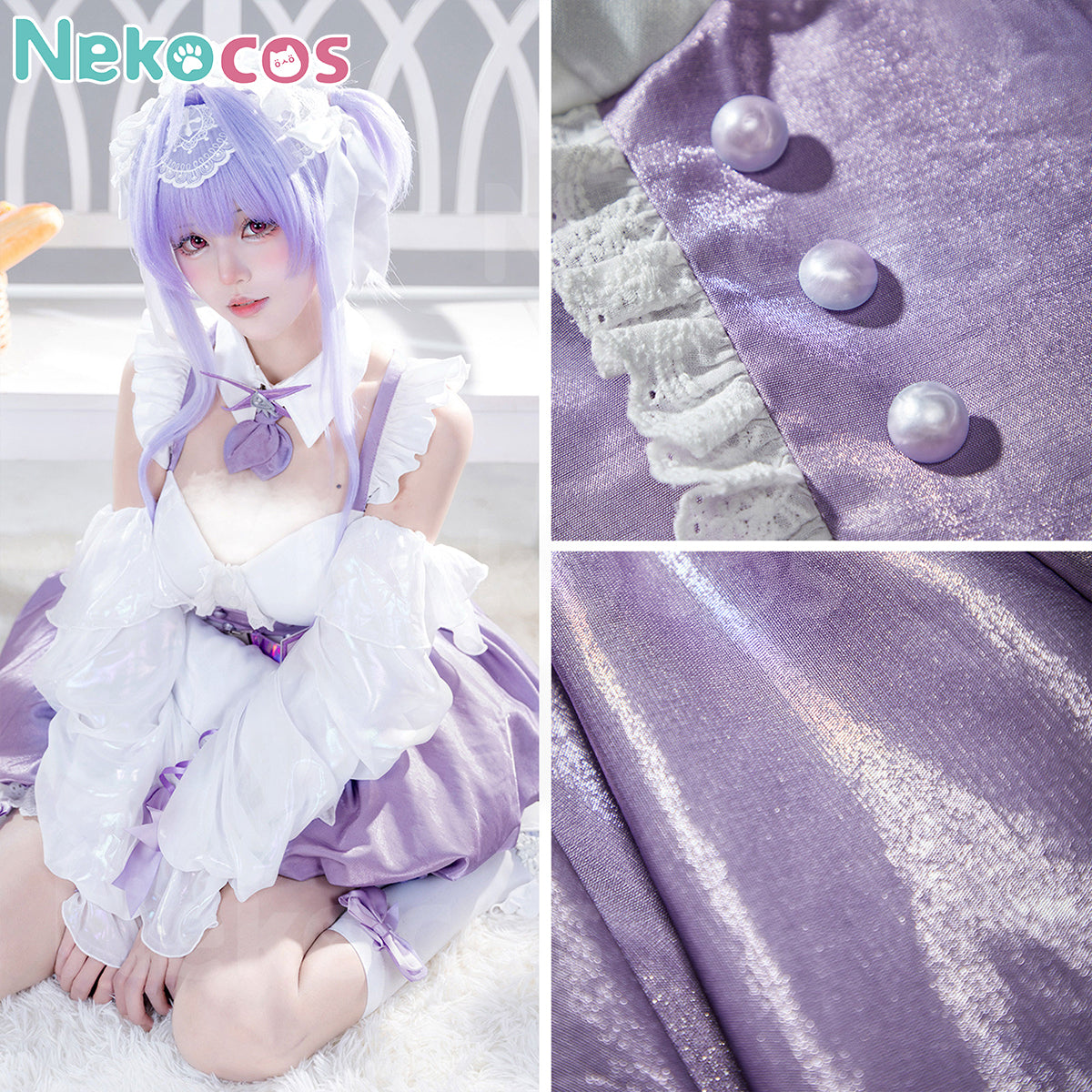 Custom Maid Cosplay Costume - Nekocos Liberalio Maid OutfitCostume,Game,Goddess of Victory: NIKKE
