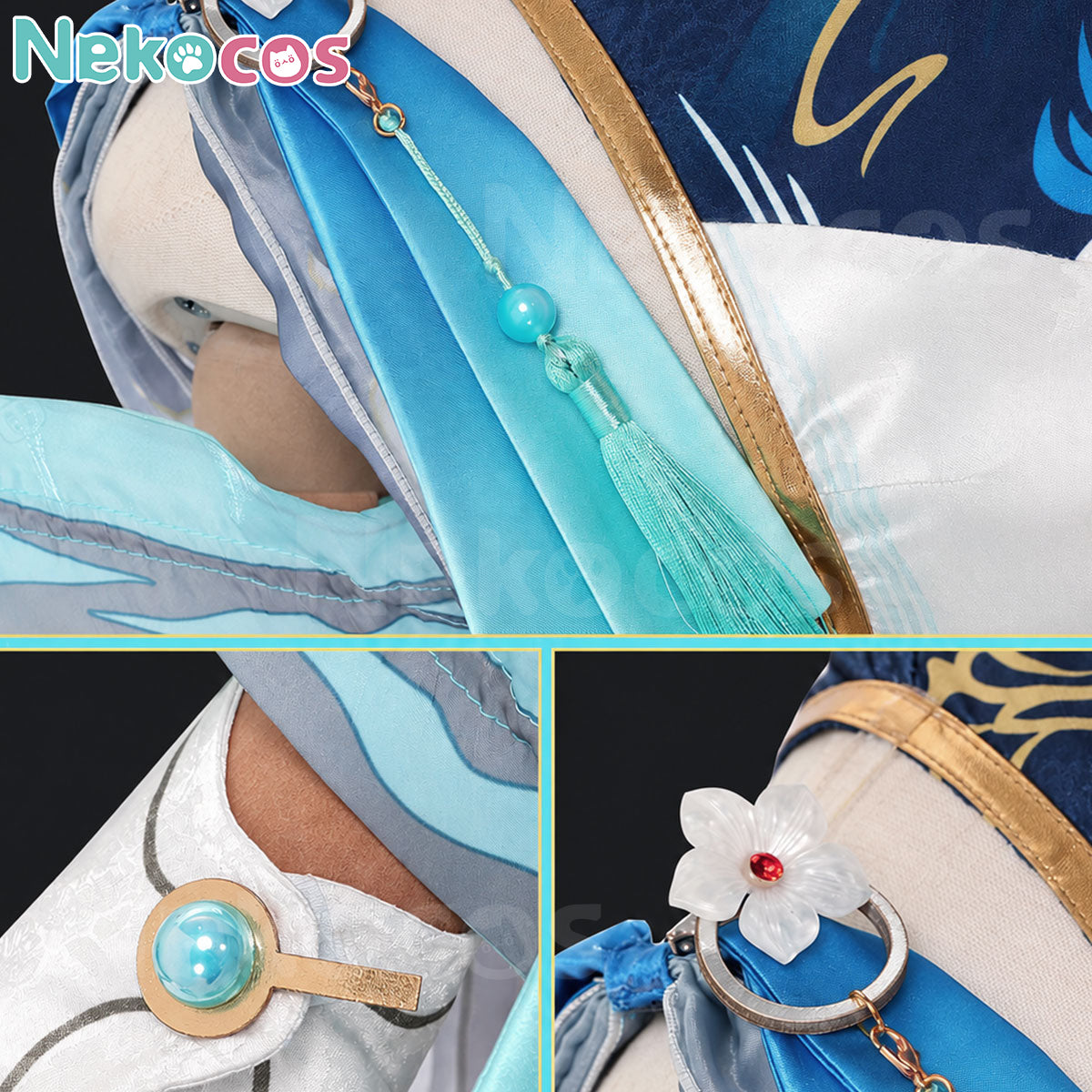 Wuthering Waves Qingxiao Cosplay Costume - Custom TailoredCostume,Game,Wuthering Waves
