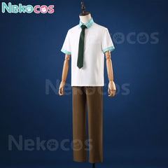 Anime Cosplay Green Plaid Shirt - Stylish High School OutfitAlien Stage,Anime,Costume