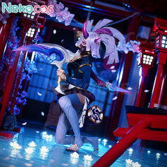 Spirit Blossom Akali Cosplay Costume - Premium EditionCostume,Game,League of Legends