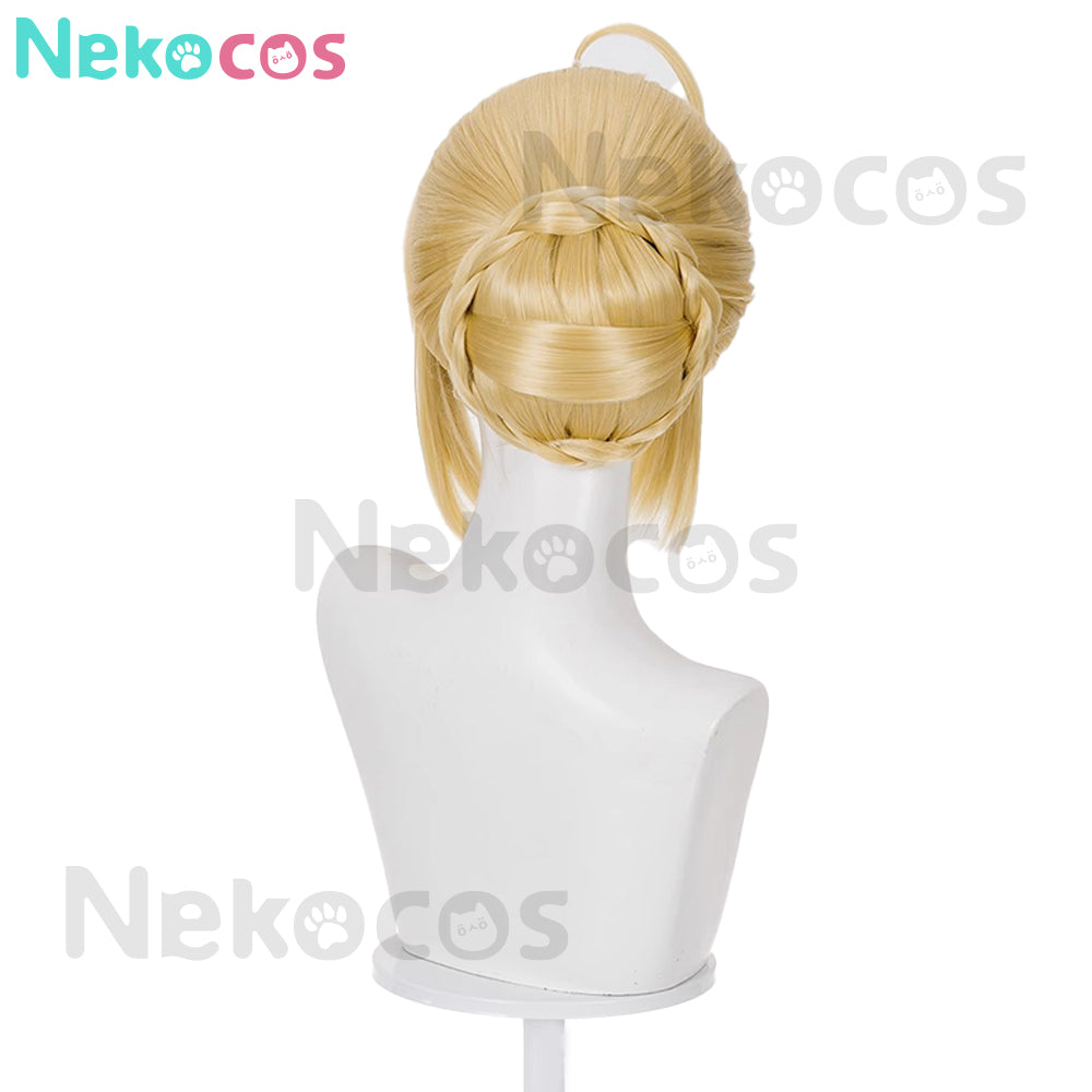 【Nekocos】Game Honkai: Star Rail x Fate Series Cosplay Saber Cosplay Wig | In Stock