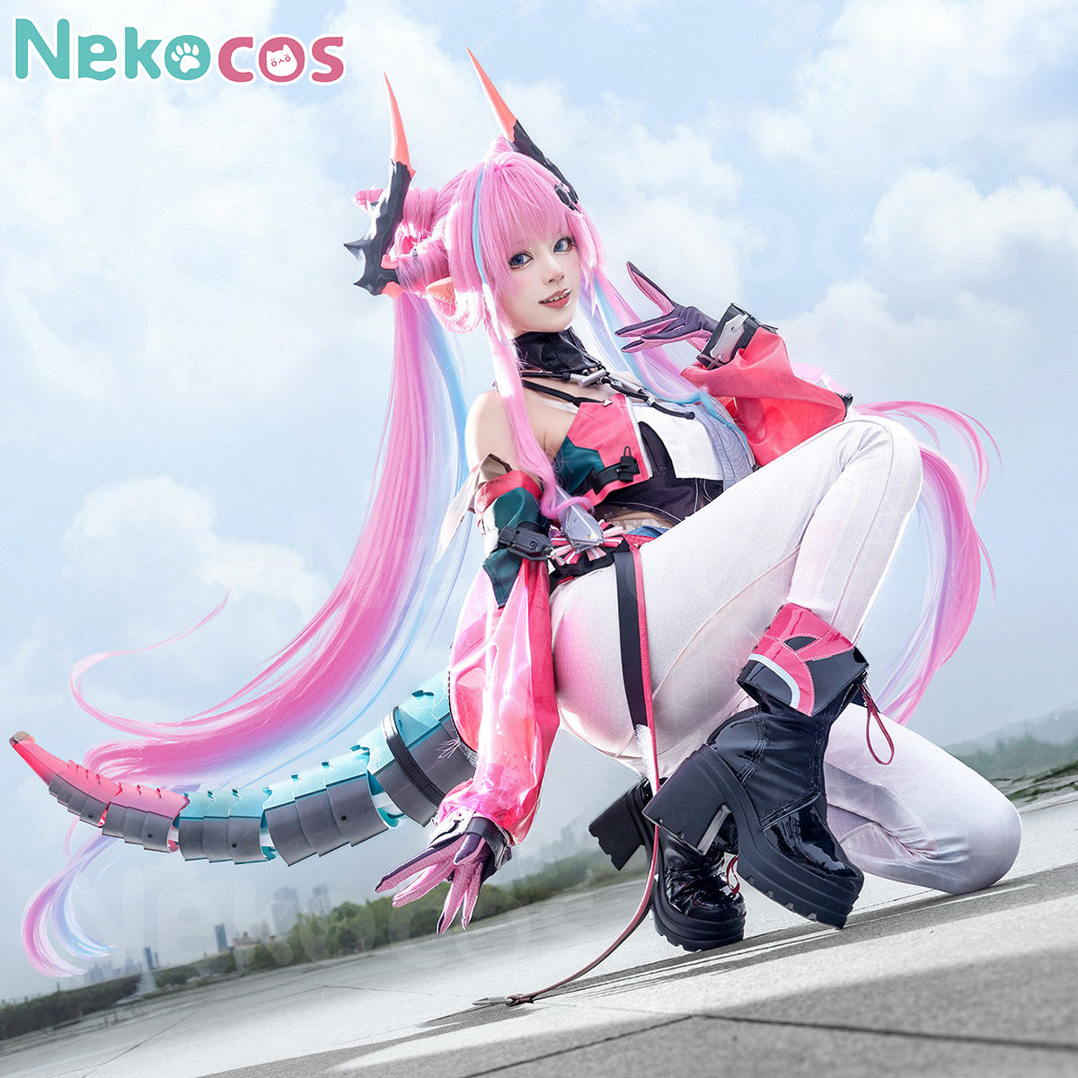 Yvonne Arknights Cosplay Costume Premium Edition