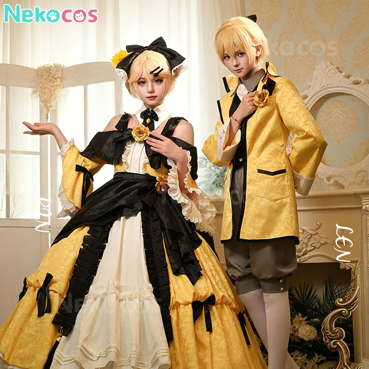 Kagamine Rin Cosplay Costume - Princess Riliane DressCostume,The Evillious Chronicles,Vocaloid