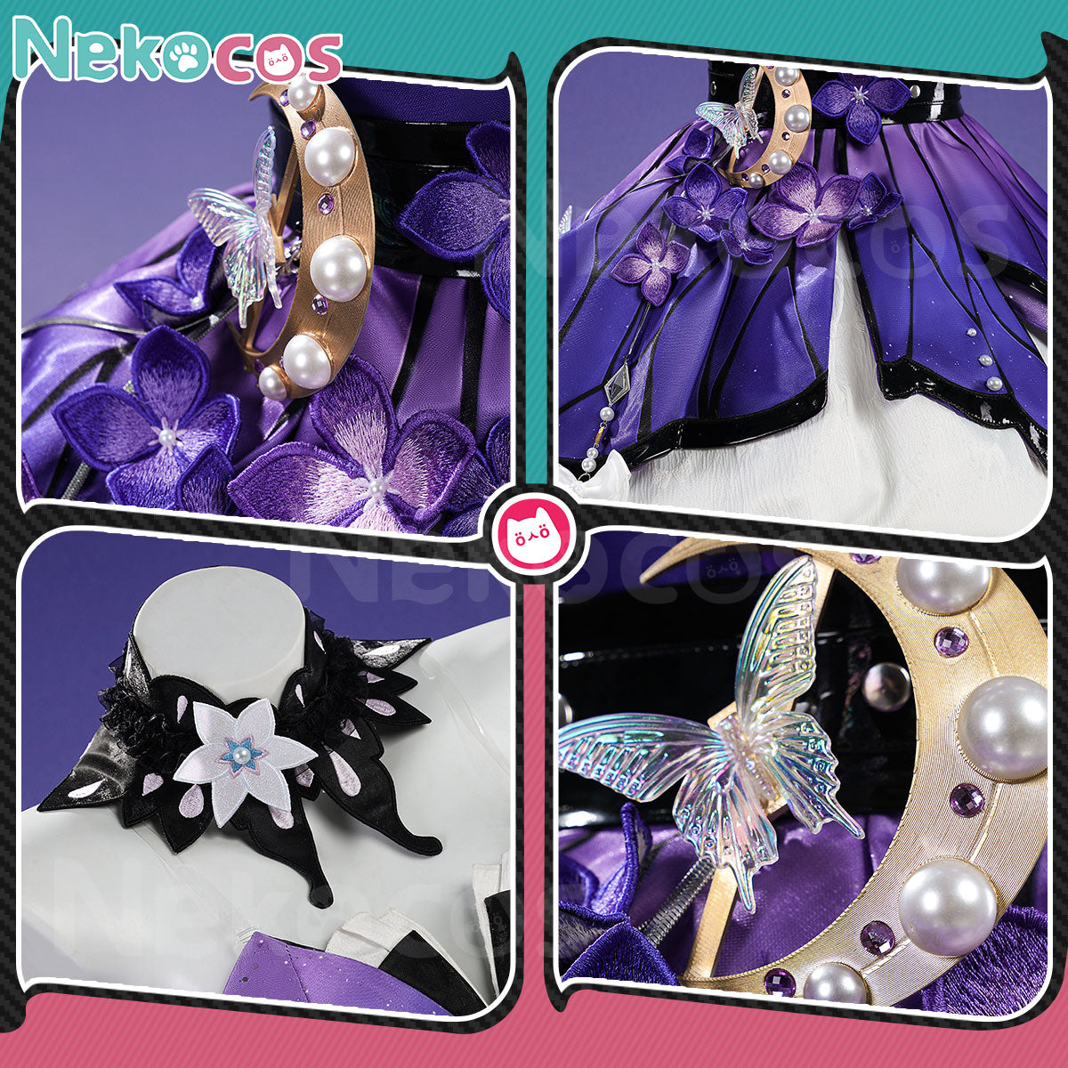 Honkai Star Rail Gossamer Flutter Cosplay Costume - PremiumCostume,Game,Honkai: Star Rail
