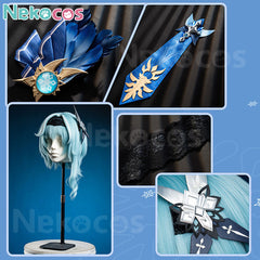 Genshin Impact Eula Cosplay Costume - Premium Custom TailoredCostume,Game,Genshin Impact