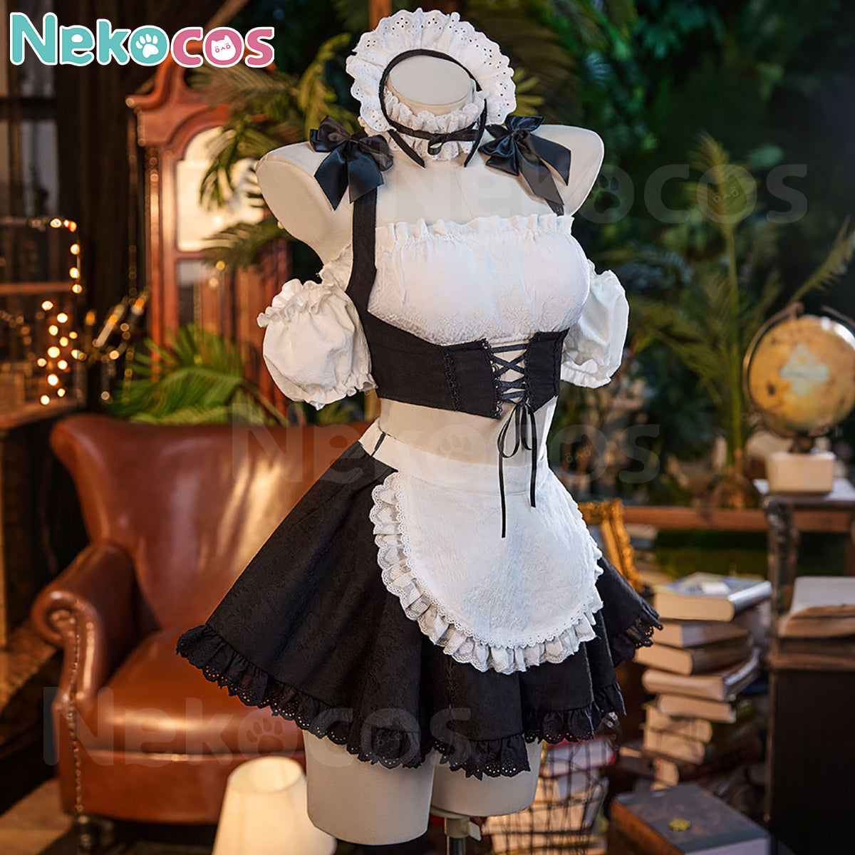 Sora Kasugano Maid Cosplay Costume