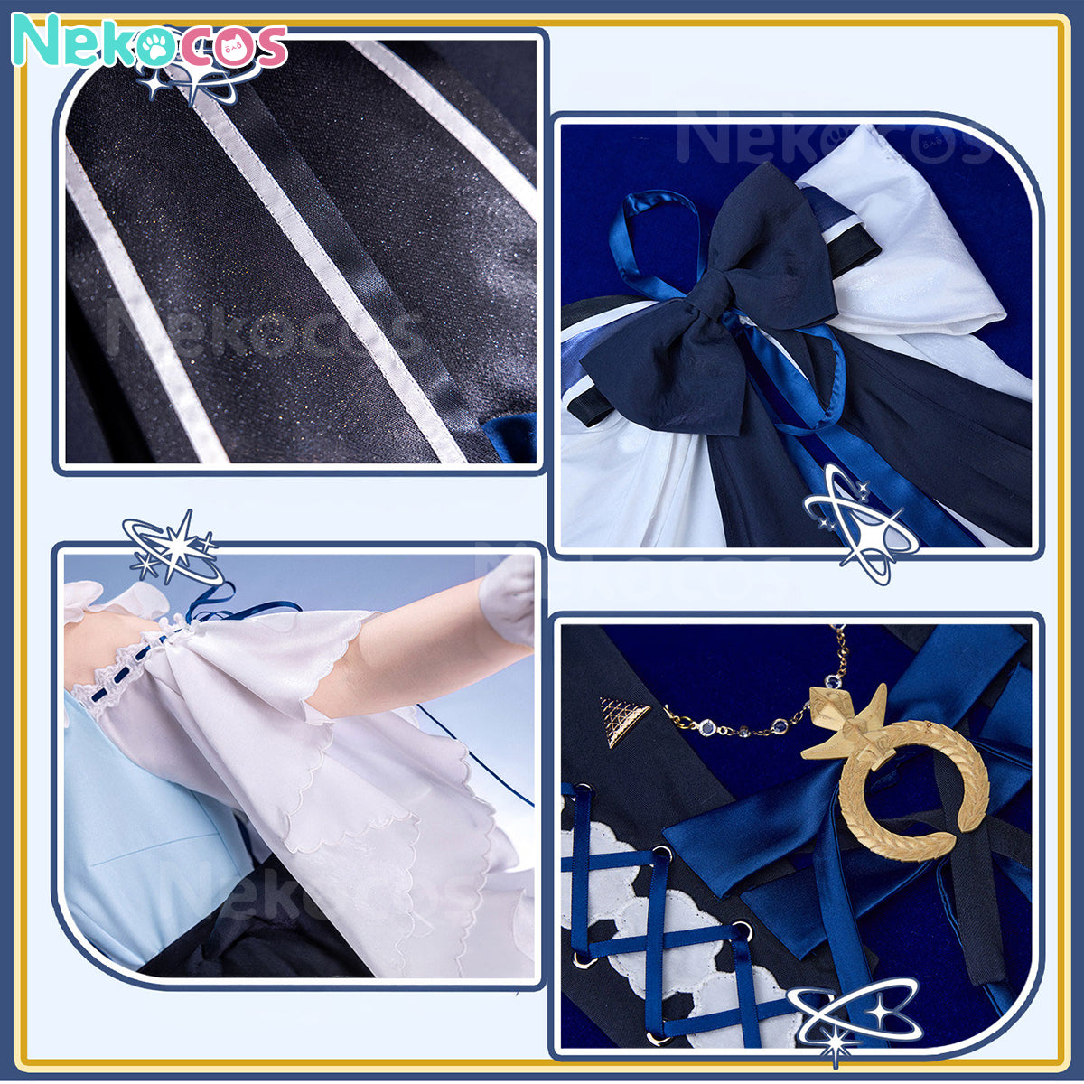 Arknights Rosmontis Cosplay Costume - Custom Tailored EleganceArknights,Costume,Game