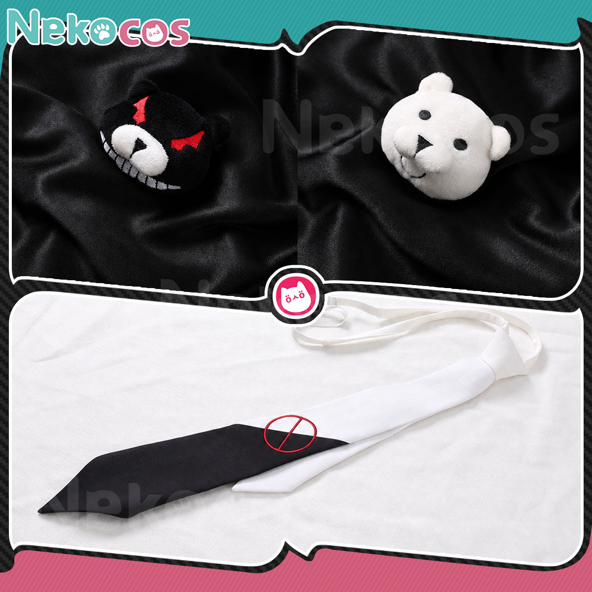 Junko Enoshima Cosplay Costume - Available NowCostume,Danganronpa,Game