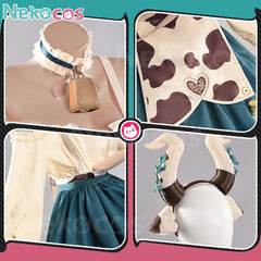 Azur Lane Cow Outfit Cosplay Costume - Custom Tailored FitAzur Lane,Costume,Game