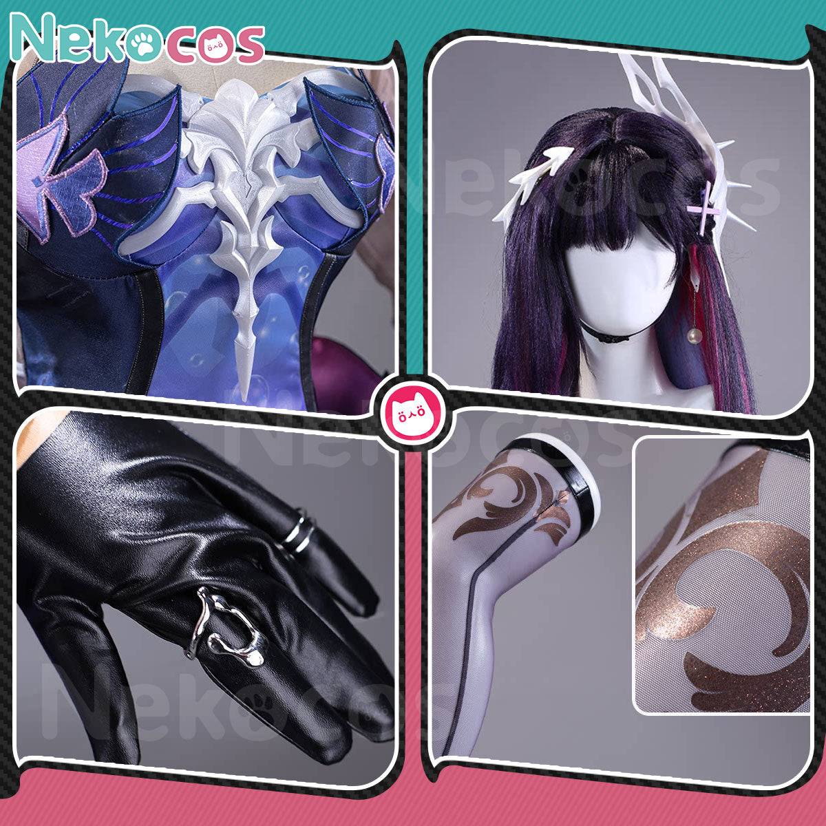 Honkai Star Rail Helektra Hysilens Cosplay Costume - Premium EditionCostume,Game,Honkai: Star Rail