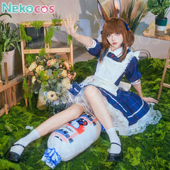 Arknights Amiya Cosplay Costume - White Rabbit Style In StockArknights,Costume,Game