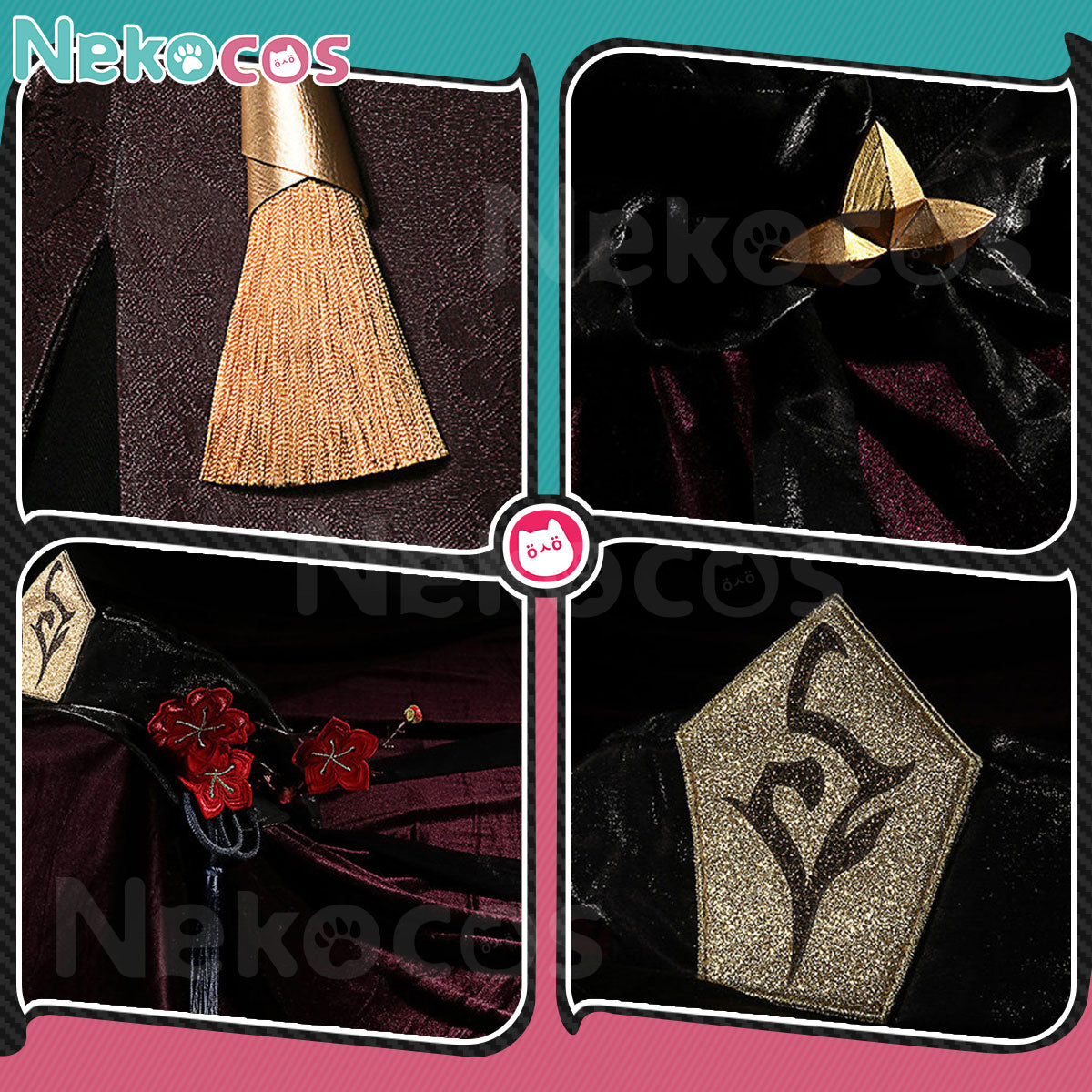 Genshin Impact Hu Tao Cosplay Costume